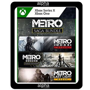 Metro Saga Bundle Xbox One Mídia Digital