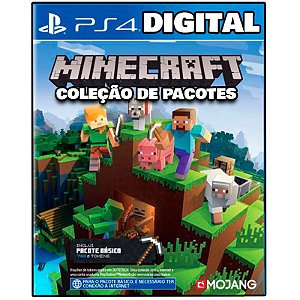 Minecraft Coleção - Ps4 - Mídia Digital