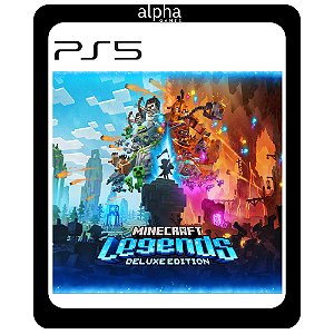 Minecraft Legends Deluxe Edition Ps5 Mídia Digital