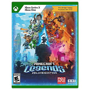 Minecraft Legends Edição Deluxe Xbox One Xbox Series X|S Mídia Digital