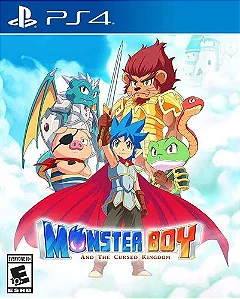 Monster Boy e o Reino Amaldiçoado PS4 Mídia Digital
