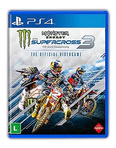Monster Energy Supercross - The Official Videogame 3 PS4 Mídia Digital
