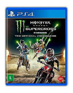 Monster Energy Supercross - The Official Videogame PS4 Mídia Digital