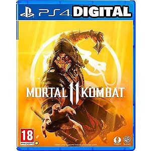 Mortal Kombat 11 - PS4 - Mídia Digital