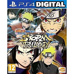 Naruto Shippuden Ultimate Ninja Storm Trilogy - Ps4 - Midia Digital