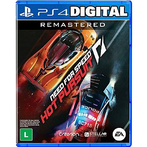 Need for Speed Hot Pursuit Remastered - Ps4 - Midia Digital