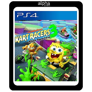 Nickelodeon Kart Racers 3: Slime Speedway Ps4 Mídia Digital