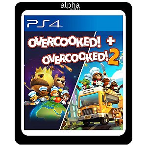 Overcooked! + Overcooked! 2 PS4 Mídia Digital