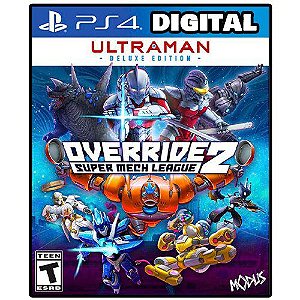 Override 2 Super Mech League - Ultraman Edition Ps4 - Ps5 - Mídia Digital