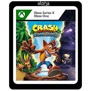 Pacote Crash Bandicoot N. Sane Trilogy + CTR Nitro-Fueled Xbox One Mídia Digital