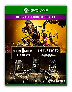 Pacote Mortal Kombat 11 Ultimate + Injustice 2 Ed. Lendária Xbox One Mídia Digital
