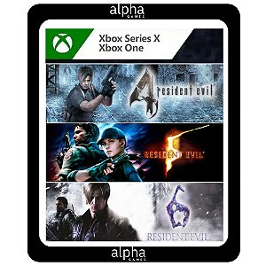 Pacote Triplo Resident Evil Xbox One Mídia Digital
