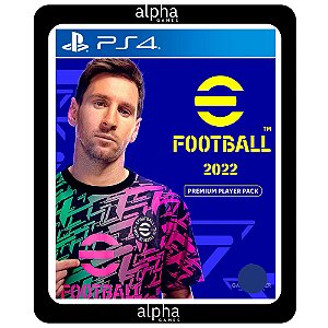 PES 22 eFootball 2022 Premium Player Pack PS4 Mídia Digital