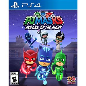 PJ Masks - Os heróis da noite PS4 Mídia Digital