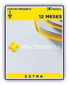 PlayStation Plus Extra 12 Meses PS4 - PS5 Mídia Digital