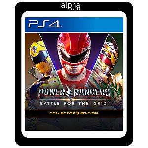 Power Rangers Battle For The Grid Edição de Colecionador PS4 Mídia Digital