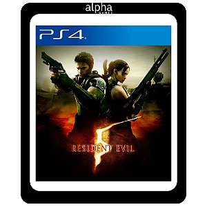RESIDENT EVIL 5 PS4 Mídia Digital