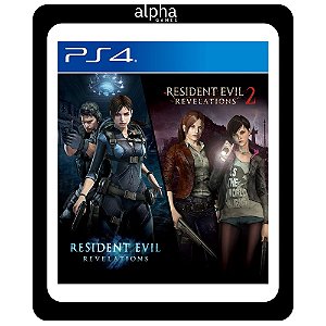 Resident Evil Revelations 1 & 2 Bundle PS4 Mídia Digital