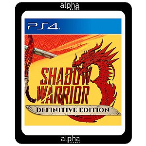 Shadow Warrior 3 PS4 Mídia Digital