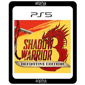 Shadow Warrior 3 PS5 Mídia Digital