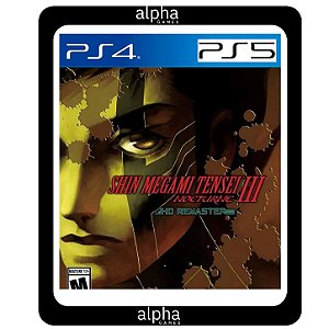 Shin Megami Tensei III Nocturne HD Remaster PS4 Mídia Digital
