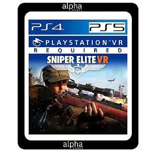 Sniper Elite VR Ps4 Mídia Digital