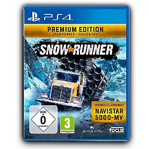 SnowRunner Premium Edition Ps4 - Mídia Digital