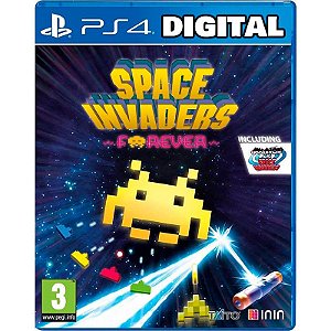 Space Invaders Forever - Ps4 - Mídia Digital