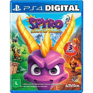 Spyro Reignited Trilogy - Ps4 - Mídia Digital