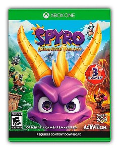 Spyro Reignited Trilogy Xbox One Mídia Digital