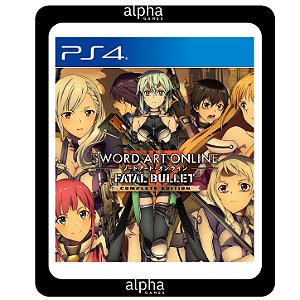 Sword Art Online: Fatal Bullet Edição Completa PS4 Mídia Digital