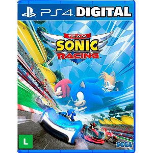 Team Sonic Racing - Ps4 - Mídia Digital