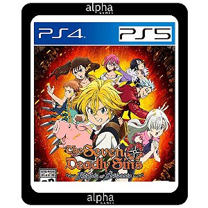 The Seven Deadly Sins: Knights of Britannia PS4 Mídia Digital