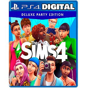 The Sims 4 Edição Festa Deluxe - Ps4 - Ps5 - Mídia Digital