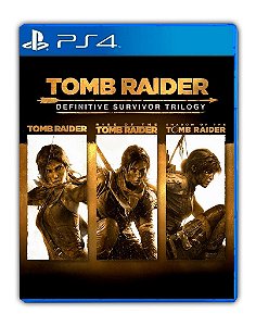 Tomb Raider: Definitive Survivor Trilogy PS4 Mídia Digital