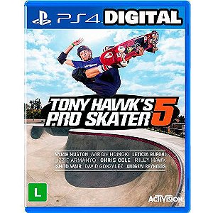 Tony Hawk´s Pro Skater 5 - Ps4 - Midia Digital