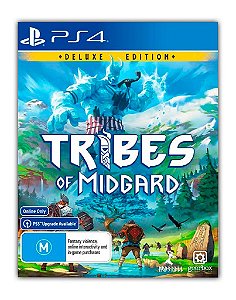 Tribes of Midgard Digital Deluxe PS4 PS5 Mídia Digital