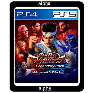 Virtua Fighter 5 Ultimate Showdown (Jogo principal + Legendary Pack) PS4 Mídia Digital