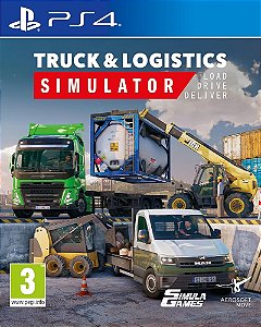 Truck and Logistics Simulator PS4 Mídia Digital