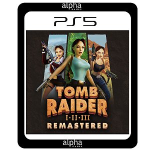 Tomb Raider 1 2 3 Remastered Ps4 Mídia Digital