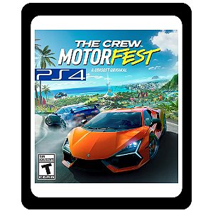 The Crew Motorfest ps4 Standard Edition mídia digital