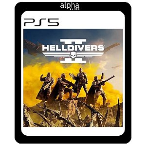 Jogo HELLDIVERS 2 PS5 mídia digital