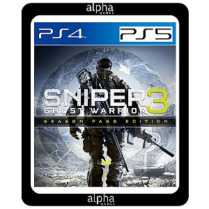 Sniper Ghost Warrior 3 Season Pass Edition PS4 mídia digital