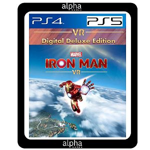 Marvel's Iron Man VR Edição Digital Deluxe ps4 mídia digital