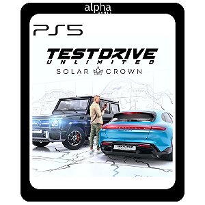 Test Drive Unlimited Solar Crown ps5 mídia digital