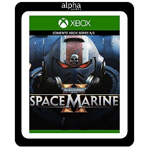 Warhammer 40.000 Space Marine II Xbox Series X S mídia digital