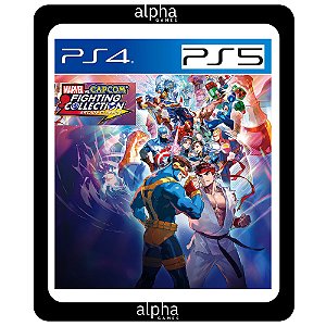 Marvel Vs. Capcom Fighting Collection Classics Ps4 E Ps5 Mídia Digital