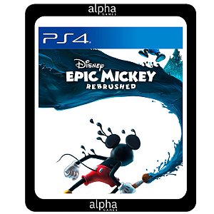 Disney Epic Mickey: Rebrushed PS4 Mídia Digital