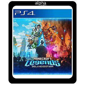 Minecraft Legends Deluxe Edition Ps4 Mídia Digital
