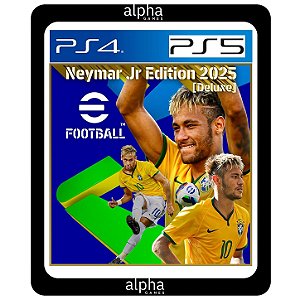 PES 25 eFootball: Neymar Jr Edition 2025 Deluxe ps4 Mídia Digital